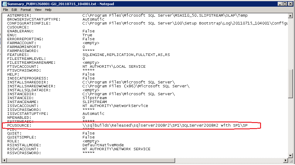 Cannot install service pack 1 windows server 2008 r2